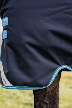 horseware Amigo Bravo utedekken, 50 g Navy/Turquoise