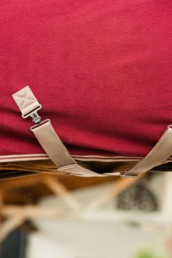 Hot horseware Amigo Fleece Cooler Mulberry/Taupe