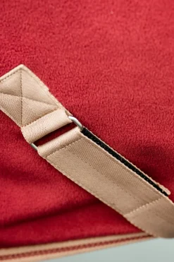 Hot horseware Amigo Fleece Cooler Mulberry/Taupe