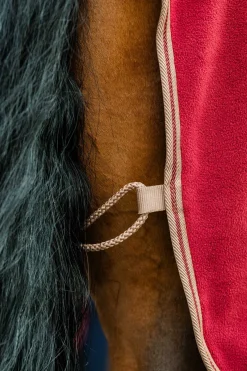 Hot horseware Amigo Fleece Cooler Mulberry/Taupe