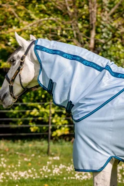 Best horseware Amigo Fluedekken AzureBlue/Navy&ElectricBlue