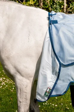 Best horseware Amigo Fluedekken AzureBlue/Navy&ElectricBlue