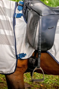 Discount horseware Amigo Flyrider treningsdekken, 0 g Chalk/Navy