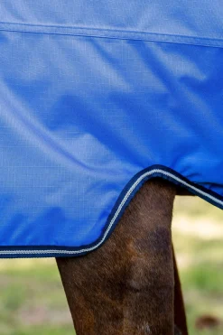 Best horseware Amigo Hero Ripstop utedekken, 0g Blue/Navy/Grey