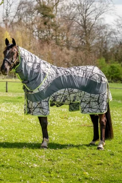 horseware Amigo 3-in-1 CamoFly Fluedekken CamoFlyPrint/Lime