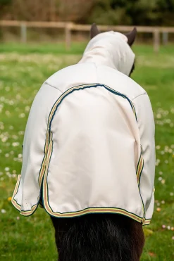 Sale horseware Amigo Ripstop Hoody Petite, fluedekken Chalk/Navy&Rose