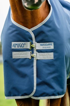 Clearance horseware Amigo Ripstop Utedekken 900D, 0g Navy/TitaniumGrey