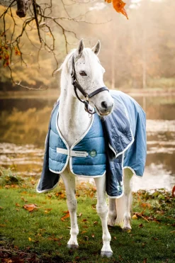 Online horseware Eco liner, 200 gram Teal/Grey