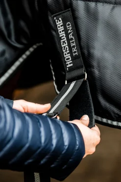 Outlet horseware Easy-Layer Stable Plus Heavy 400g Black/Black&Silver