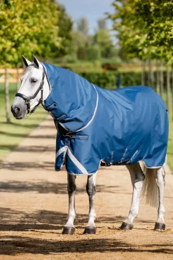 New horseware Ionic Therapy Hals, 0g ImperialBlue/Silver&Navy