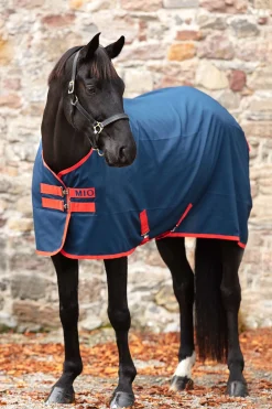 Best horseware Mio stalldekken DarkBlue/Red