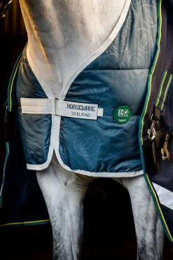 Outlet horseware Rambo Force 2.0 utedekken, 100g (100 g yttertøy med 100 g liner og 300 g liner) Navy/Teal