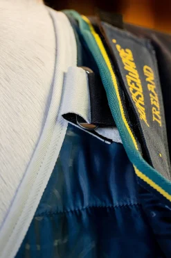 Outlet horseware Rambo Force 2.0 utedekken, 100g (100 g yttertøy med 100 g liner og 300 g liner) Navy/Teal