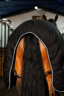 New horseware Rambo stalldekken, 400g Black/Black&Silver