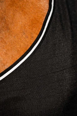 Sale horseware Rambo Stalldekken med mikrofiberfôr, 0g Black/Black&Silver72_6'0"
