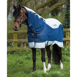 Outlet horseware Rambo Summer Series, utedekken, 0 gram Navy/Grey