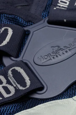 Discount horseware Rambo Summer Series utedekken med liner og avtakbar nakkedel, 100g Navy/Grey