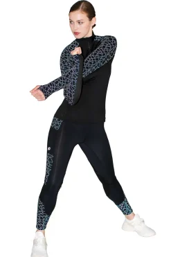 Best horseware Reflective ridetights Black/Reflex