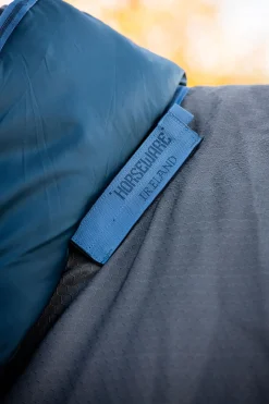 Online horseware Rhino Plus HexSTOP Beitedekken, 0g Grey/Indigo&Navy
