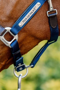 Best horseware Signature Show Halter Brown/Navy