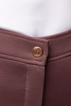 horze Adalia helforsterkede ridebukser rosebrown