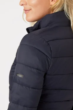 Discount horze Alicia lett vattert klubbjakke, dame DarkNavy