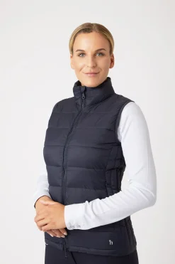 Outlet horze Amber lettfôret klubbvest, dame DarkNavy