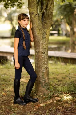 New horze Amber lettfôret klubbvest, barn DarkNavy