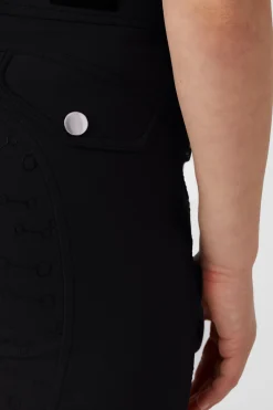 Clearance horze Andrea helforsterkede ridebukser med høyt liv, barn DarkNavy