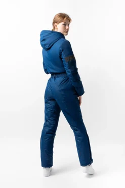 Best horze Annica Damene vanntett polstret overall Deepseablue