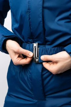 Best horze Annica Damene vanntett polstret overall Deepseablue