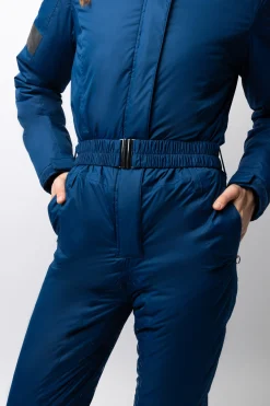 Best horze Annica Damene vanntett polstret overall Deepseablue