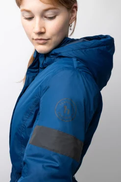 Best horze Annica Damene vanntett polstret overall Deepseablue