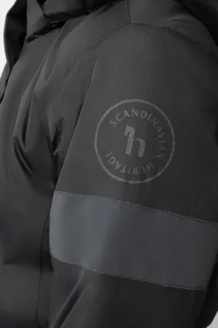 Outlet horze Annica JR Barnas vanntette polstrede overall Caviarblack