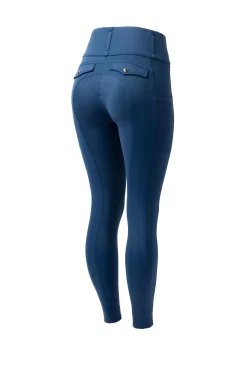 Sale horze Anya Hybrid Thermotights med Fullgrip Deepseablue