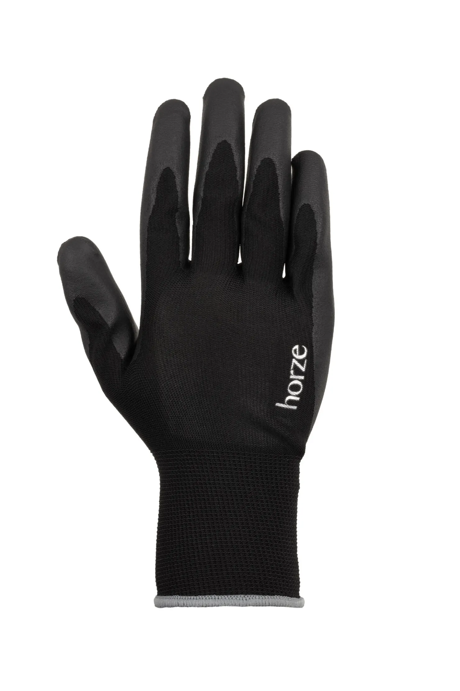 horze arbeidshansker sommer Black