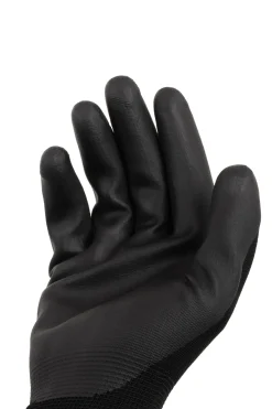 horze arbeidshansker sommer Black