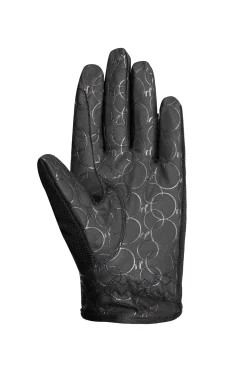 Online horze Ava vinter-ridehansker til barn Black