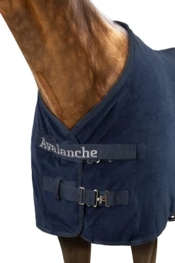 Clearance horze Avalanche Fleecedekken PeacoatDarkBlue