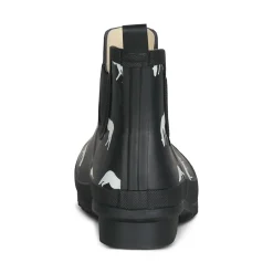 Outlet horze Billie gummisko med trykk, dame Black