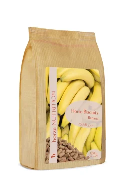 Discount horze Biscuits godbiter, banan, 1 kilo NDB