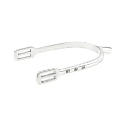 horze blingsporer, klar krystall Silver