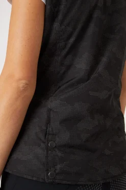 Clearance horze Camo Luminox reflekterende vest, dame Black/Silver