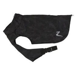 Clearance horze Camo Luminox reflekterende hundedekken Black/Silver