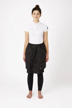 horze Camo Luminox reflekterende skjørt, dame Black/Silver