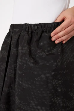 horze Camo Luminox reflekterende skjørt, dame Black/Silver