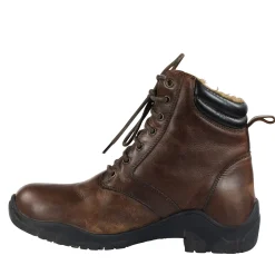 Online horze Chamonix vinter-jodhpur, lær, dame Brown