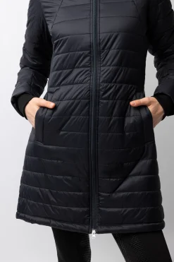 New horze Charlotte lang ridejakke, dame DarkNavy