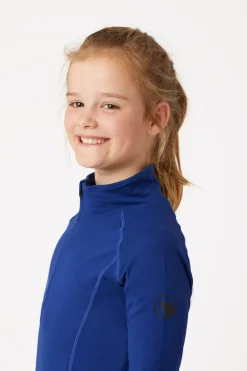 Online horze Chelsea teknisk skjorte, barn BluePrintDarkBlue