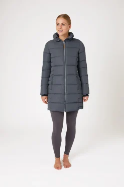 Sale horze Claire fôret rideparkas til dame BlackenedPearlGrey